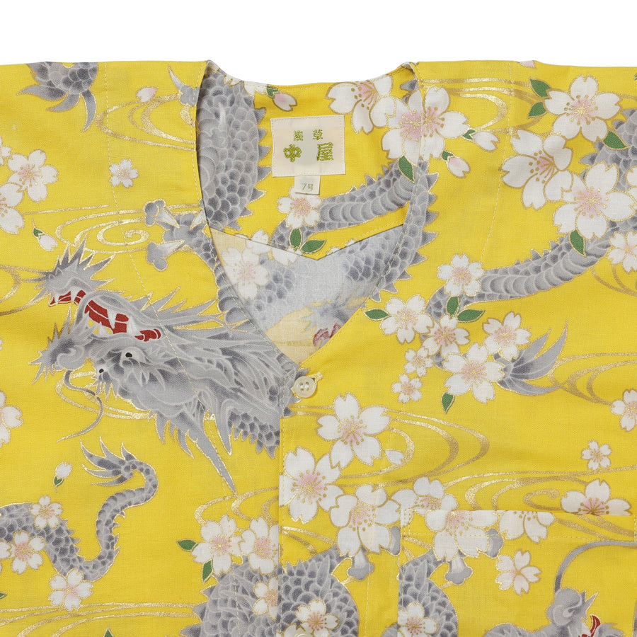 Dragon Cherryblossoms Yellow